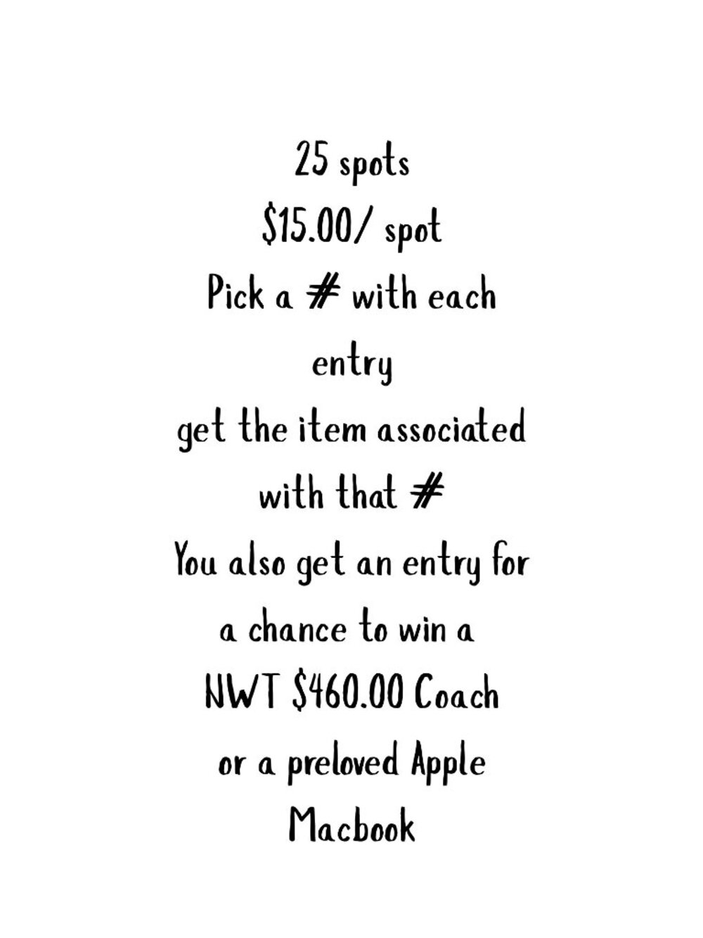 COACH NWT WIN IT TODAY